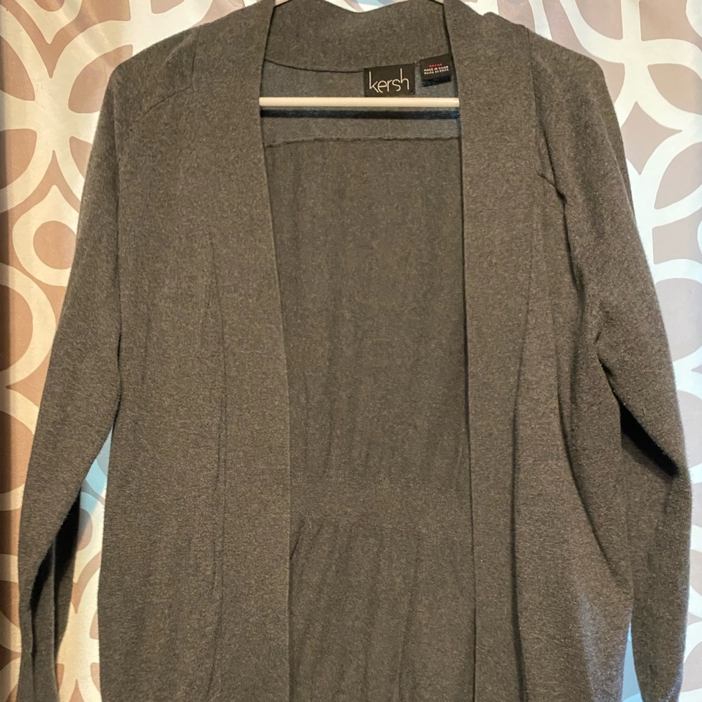 Womens Open Front Cardigan Sweater